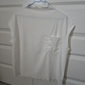 White Sleeveless Women's Top